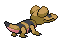 Sandile - Black 2 White 2 Black White Animated (Back View)