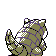 Sandshrew - Crystal (Back View (Shiny))