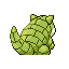 Sandshrew - FireRed LeafGreen (Back View (Shiny))