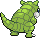 Sandshrew - Black 2 White 2 Black White Animated (Back View (Shiny))