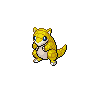 Sandshrew - Black White (Normal)
