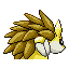 Sandslash - Ruby Sapphire (Back View)