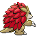 Sandslash - Black 2 White 2 Black White Animated (Back View (Shiny))