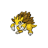 Sandslash - Black White (Normal)
