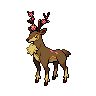 Sawsbuck - Black White (Normal)