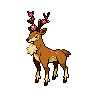 Sawsbuck - Black White (Shiny)