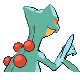 Sceptile - HeartGold SoulSilver (Back View (Shiny))