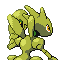 Scizor - Ruby Sapphire (Back View (Shiny))