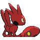 Scizor - HeartGold SoulSilver (Back View)
