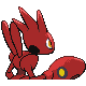 Scizor - Platinum (Back View)