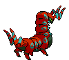 Scolipede - Black 2 White 2 Black White Animated (Back View (Shiny))