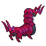 Scolipede - Black White (Back View)