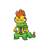 Scrafty - Black White (Shiny)