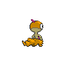 Scraggy - Black White (Back View (Shiny))