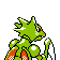 Scyther - Silver (Back View (Shiny))