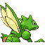 Scyther - FireRed LeafGreen (Back View (Shiny))