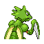 Scyther - Ruby Sapphire (Back View (Shiny))
