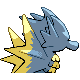 Seadra - HeartGold SoulSilver (Back View)