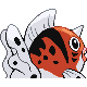 Seaking - HeartGold SoulSilver (Back View)