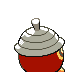 Seedot - HeartGold SoulSilver (Back View (Shiny))