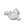 Seel - Black White (Back View (Shiny))