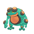 Seismitoad - Omega Ruby Alpha Sapphire (Shiny)