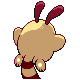 Sentret - Platinum (Back View (Shiny))