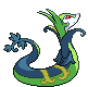 Serperior - Black 2 White 2 Animated (Back View (Shiny))