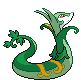 Serperior - Black 2 White 2 Animated (Back View)
