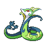 Serperior - Black White (Shiny)