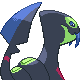 Seviper - HeartGold SoulSilver (Back View (Shiny))