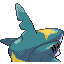 Sharpedo - Ruby Sapphire (Back View)