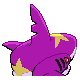 Sharpedo - Diamond Pearl (Back View (Shiny))