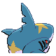 Sharpedo - Diamond Pearl (Back View)
