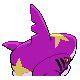 Sharpedo - Platinum (Back View (Shiny))