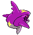Sharpedo - Black 2 White 2 Black White Animated (Back View (Shiny))