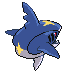 Sharpedo - Black 2 White 2 Black White Animated (Back View)