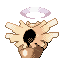 Shedinja - Ruby Sapphire (Back View (Shiny))