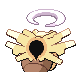 Shedinja - Platinum (Back View (Shiny))