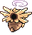 Shedinja - Black 2 White 2 Black White Animated (Back View (Shiny))