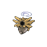 Shedinja - Black White (Back View)