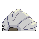 Shelgon - HeartGold SoulSilver (Back View)
