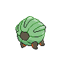 Shelgon - Black White (Back View (Shiny))