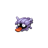 Shellder - Black White (Normal)