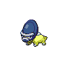Shieldon - Black White (Shiny)