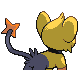 Shinx - Diamond Pearl (Back View (Shiny))