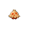 Shroomish - Black White (Back View (Shiny))