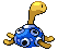 Shuckle - Black 2 White 2 Black White Animated (Back View (Shiny))