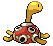 Shuckle - Black 2 White 2 Black White Animated (Back View)