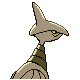 Skarmory - HeartGold SoulSilver (Back View (Shiny))